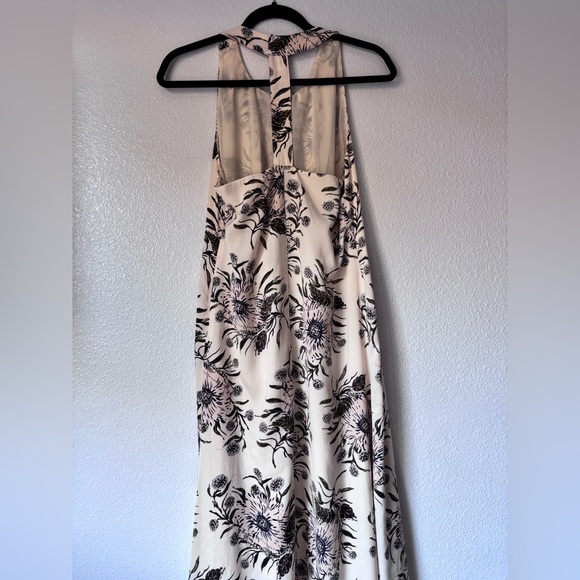 Madewell Cream and Black Floral Maxi Dress - Picture 4 of 5
